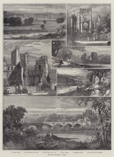 Border Sketches, Kelso by James Burrell Smith